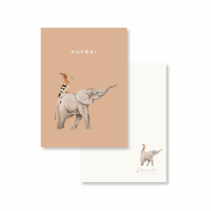 Kaart | Olifantje Hoera