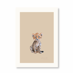Poster Kinderkamer | Cheeta