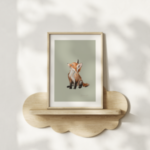 Poster Kinderkamer | Vosje