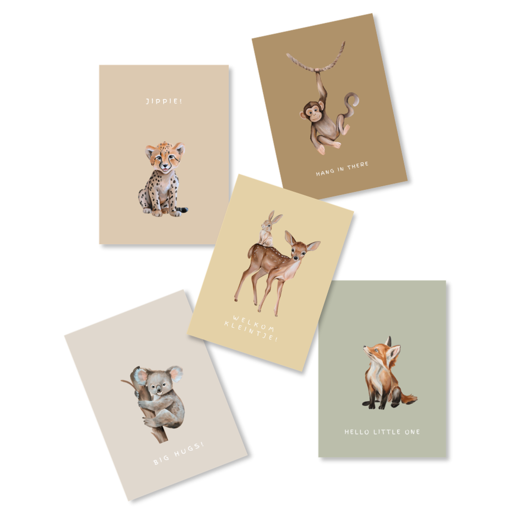 Kaartenset | Kleine Vriendjes (2)